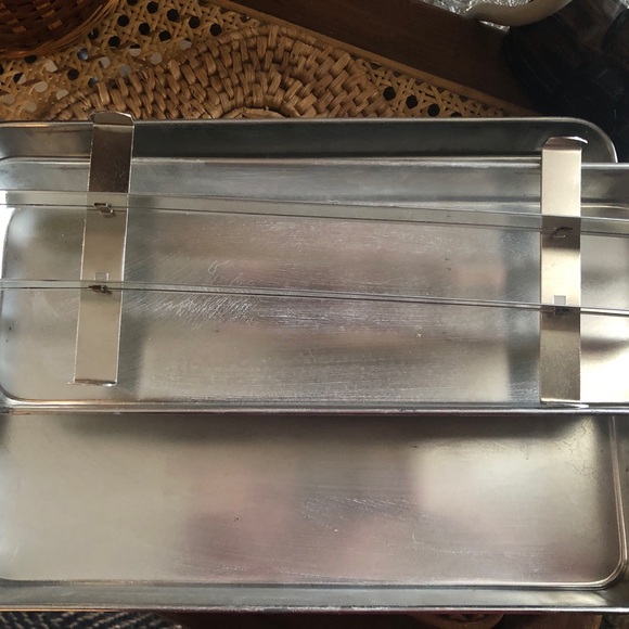 Rowoco Checkered Loaf 4 Piece Set w/Original Box - Picture 8 of 12